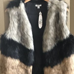 Rebecca Elliott Synthetic Fur Vest